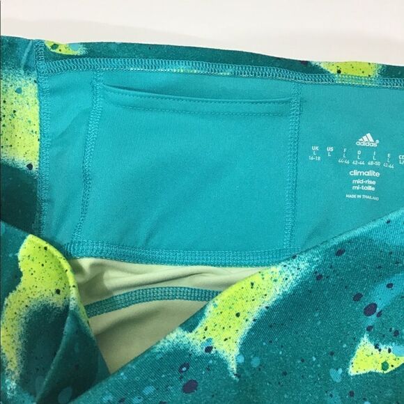 Adidas Studio Crop Leggings Size Large - Picture 9 of 10